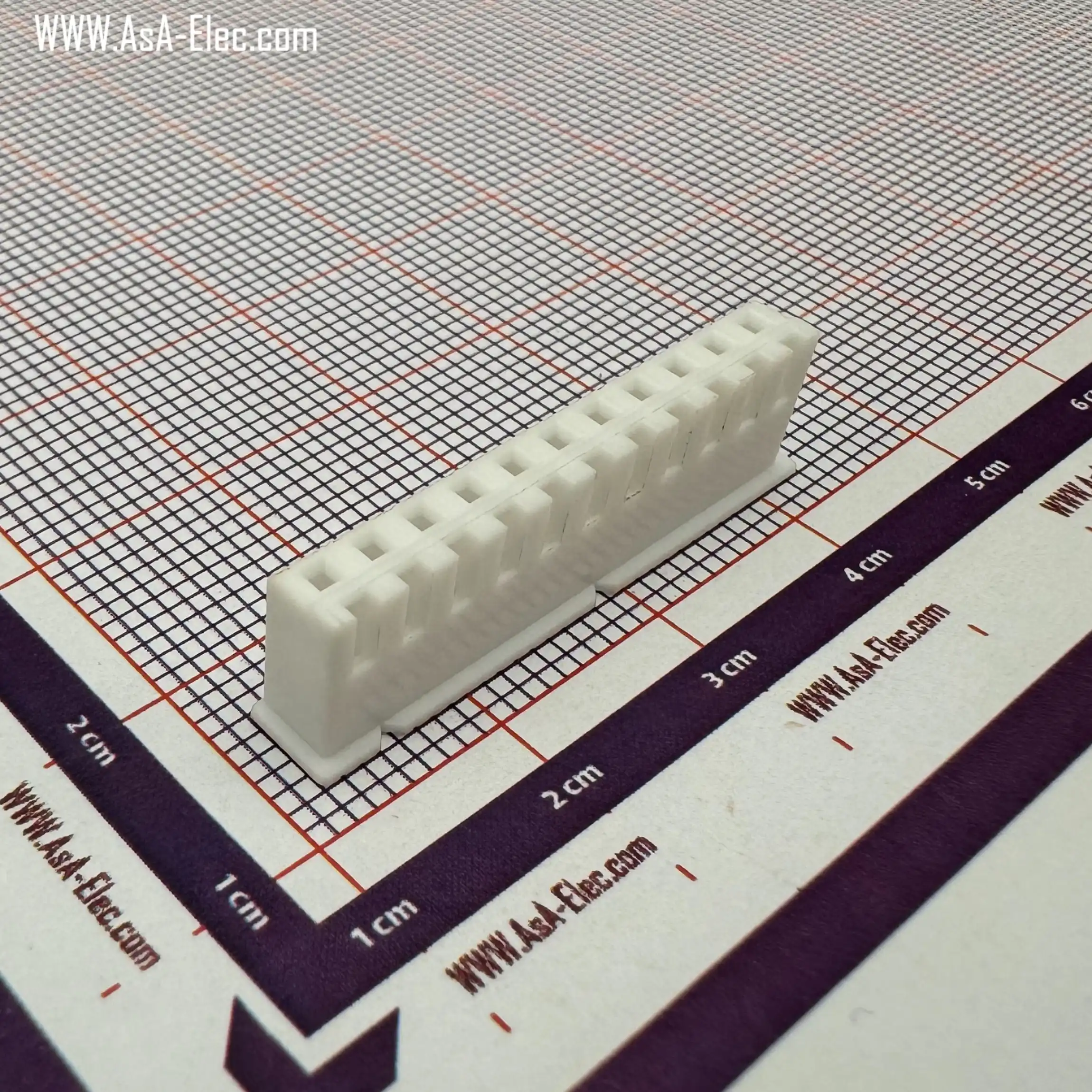 سوکت دزدگیری 2.5 میلیمتر 11 پین مادگی سفید XH