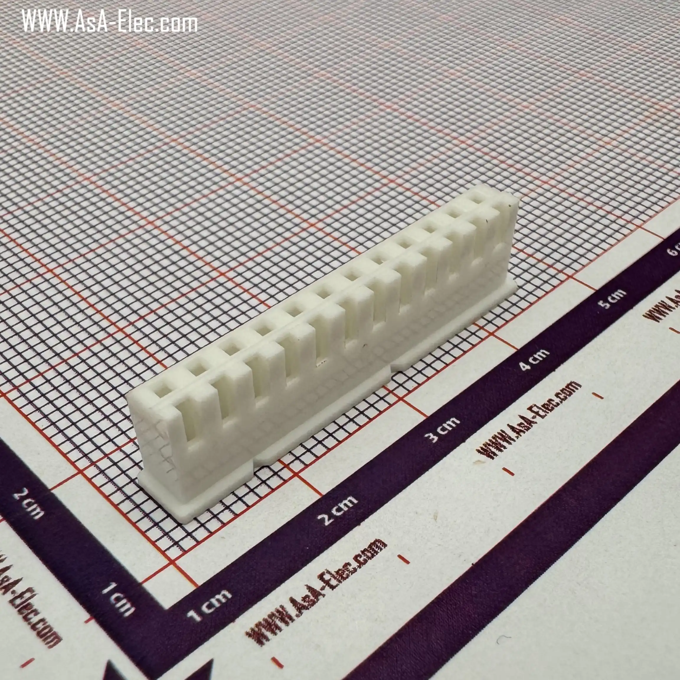 سوکت دزدگیری 2.5 میلیمتر 12 پین مادگی سفید XH