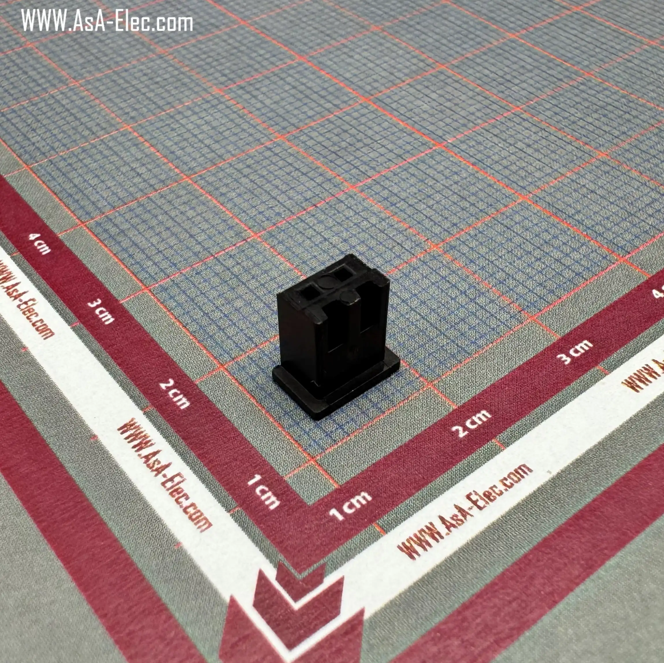 سوکت دزدگیری 2.5 میلیمتر 2 پین مادگی مشکی XH